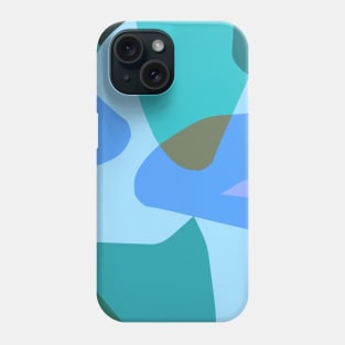 Pocket - ABSTRACT CAMOUFLAGE PINK BLUE Phone Case