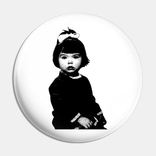 Young Bjork Vintage Pin