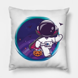 Vampire Astronaut Pillow