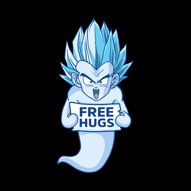 Free Hugs Kamikaze Ghost by pujartwork