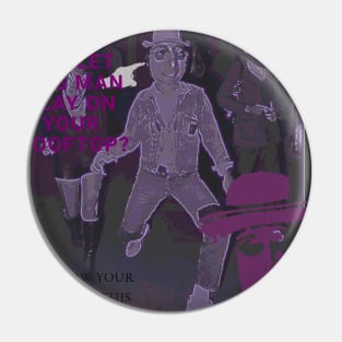 Would you let This Man play on your rooftop? John Lennon fan art Pin