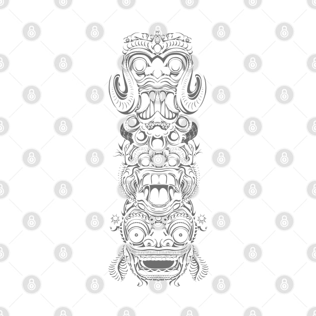 Mayan Totem by Verboten