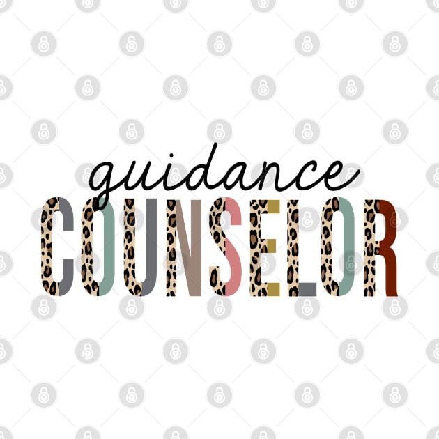 Guidance Counselor Leopard Print Funny by HeroGifts