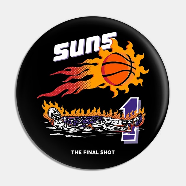 2021 PHX Suns in four t shirt Pin by creativedn7