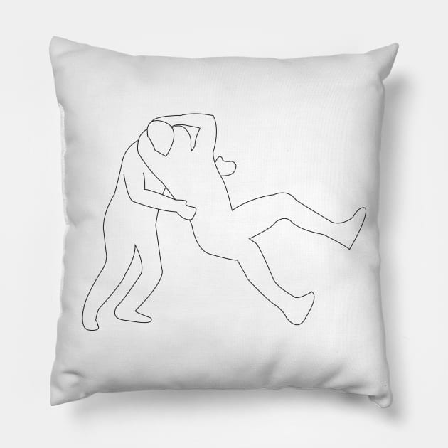 A Stunning Move Pillow by FlyNebula