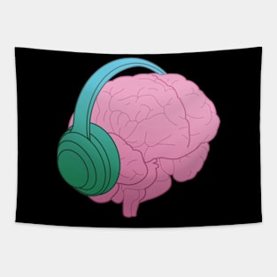 Active Listeners Pod-Brain Text Free Tapestry