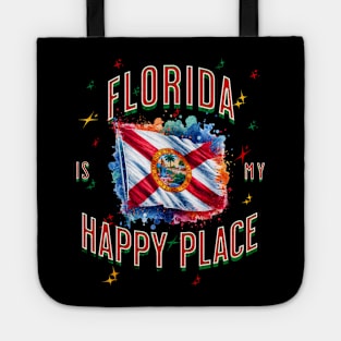 Florida is my happy place Tote