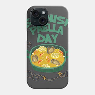 27th March - Spanish Paella Day Phone Case