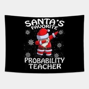 Santas Favorite Probability Teacher Christmas Tapestry