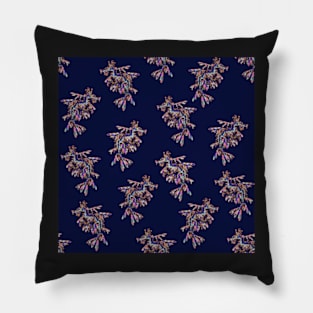 Sea dragon - blue background Pillow