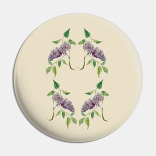 Flowers: Lilac Pin