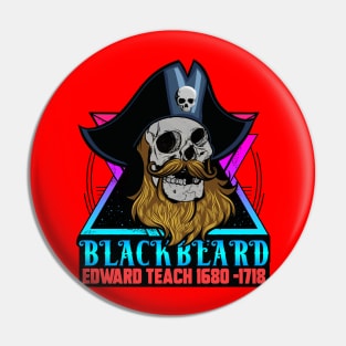 BLACKBEARD PIRATE Pin