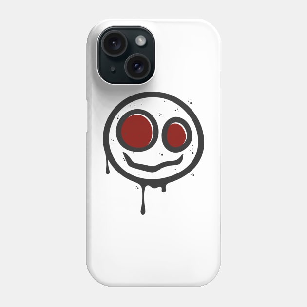 scary illustrations face Phone Case by mutarek