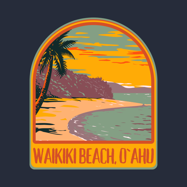 Waikiki Beach Hawaii Oahu by soulfulprintss8