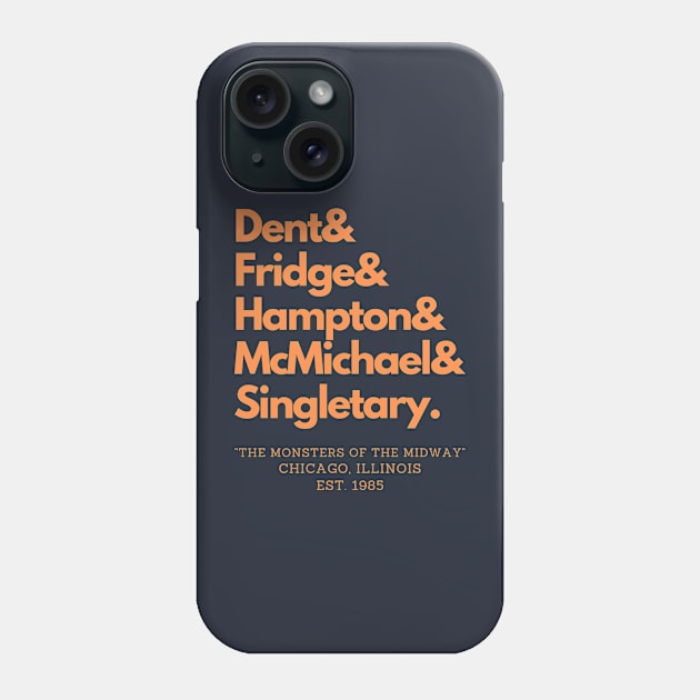 Chicago's Monsters of the Midway Phone Case by capognad