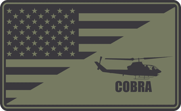 AH-1 Cobra Patch Kids T-Shirt by Firemission45