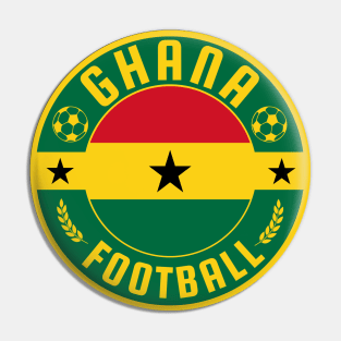 Ghana Football Lover Pin