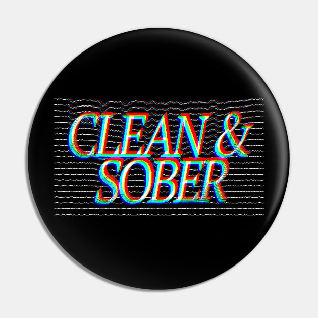 Clean & Sober - Sobriety Logo Design 2 Pin by DankFutura