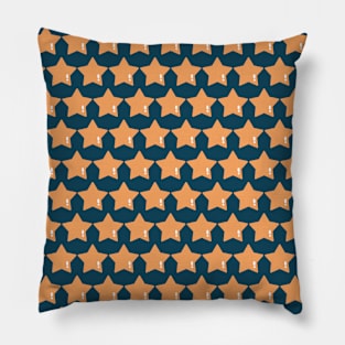 Stars Seamless Pattern 027#001 Pillow