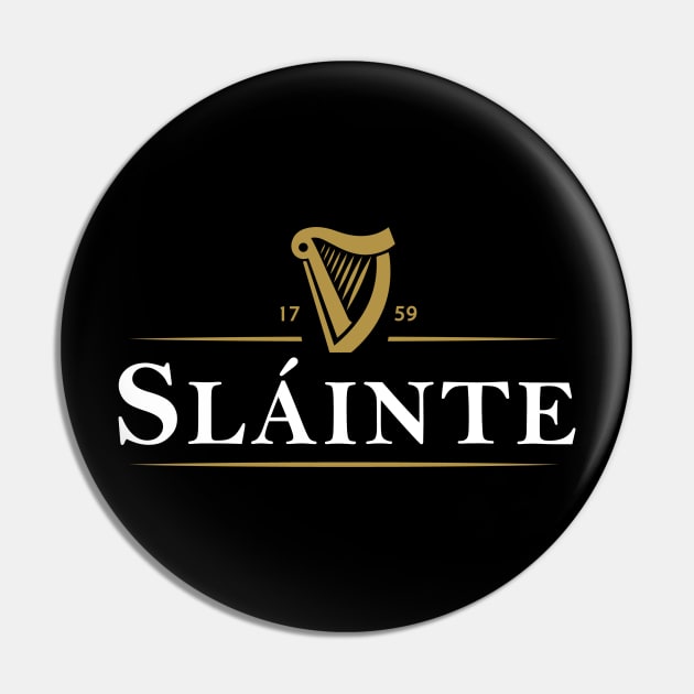 Slainte Irish Drink Pin by The Gift Hub