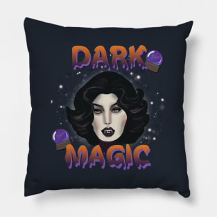 Dark Magic Witch Happy Hallowen Pillow