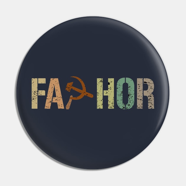 Fathor Funny Vintage Trending Awesome Gift T-Shirt Pin by Fashion Style