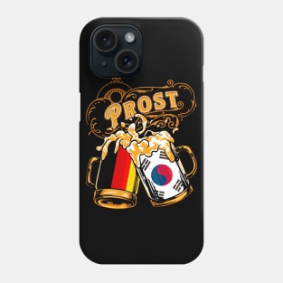 Oktoberfest Wiesn Prost Deutschland - Korea Tshirt Phone Case