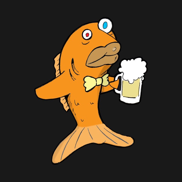 Gus Gus the Goldfish (Blank) by tyrone_22