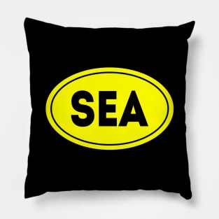 SEA Airport Code Seattle–Tacoma International Airport USA Pillow