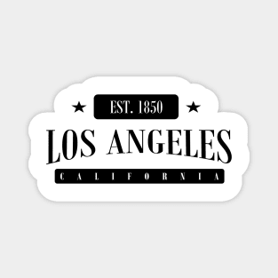 Los Angeles Est. 1850 (Standard Black) Magnet