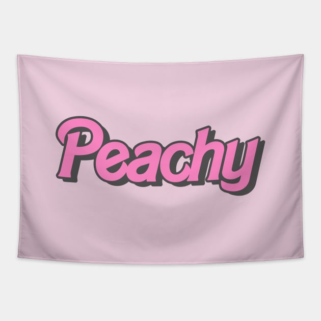 Peachy Tapestry by queenofhearts