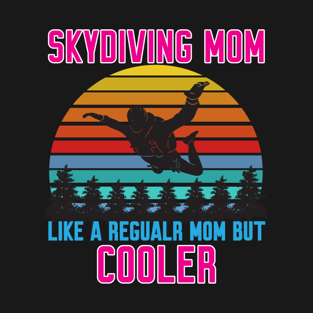 Funny Skydiving Mom-Christmas 2023 by Work Memes