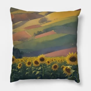 Helianthus Pillow