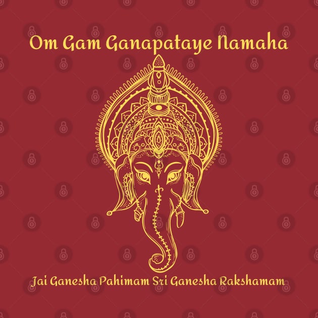 Ganapataye Namaha by BhakTees&Things