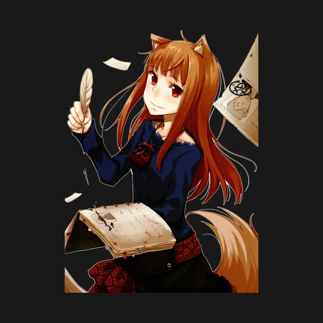 Horo Spice And Wolf by JoanneBarbare