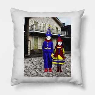 Clownies of New Orleans Pillow