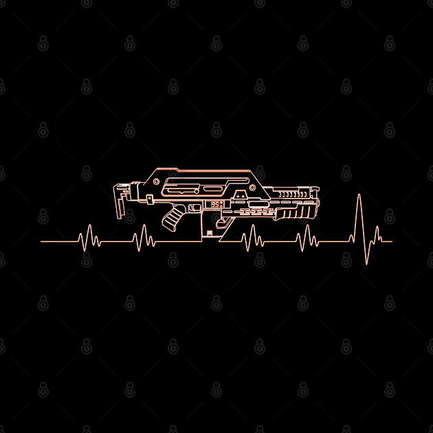 Pulse. Rifle. Orange. by CCDesign