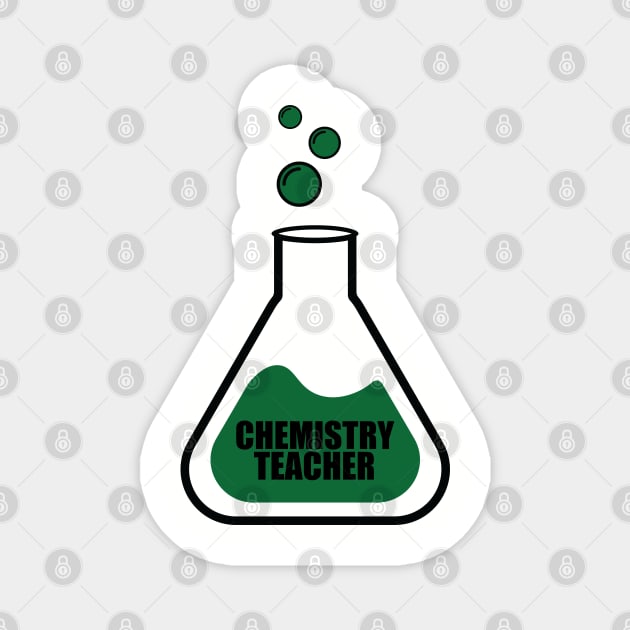 Chemistry Teacher Magnet by Hornak Designs