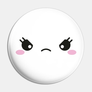 kawaii chibi anime cute face Pin