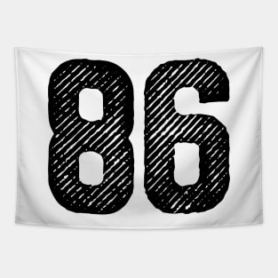 Eighty Six 86 Tapestry