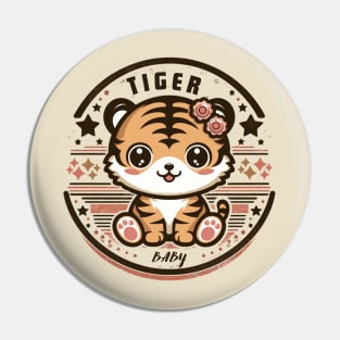 baby tiger Pin