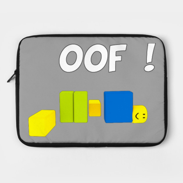 Oof Roblox Oof Gaming Roblox Laptop Case Teepublic - roblox take on oof