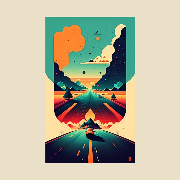 Open Road by ArtBeatsGallery