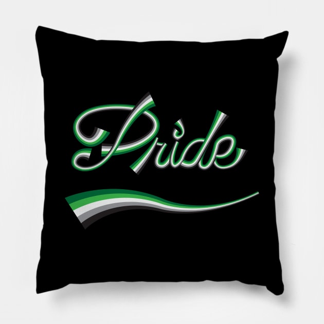Pride Ribbon Pillow by traditionation