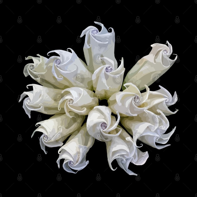 Datura Moonflower by CelestialStudio