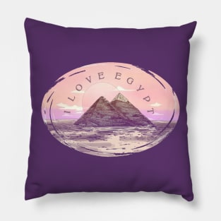 I Love Egypt Pillow