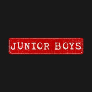 vintage retro plate Junior Boys T-Shirt