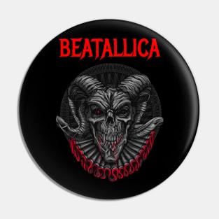 BEATALLICA BAND MERCHANDISE Pin