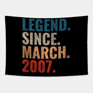 Legend since March 2007 Retro 2007 Tapestry