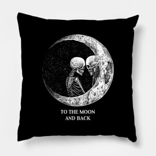 To the Moon and Back (2) Pillow